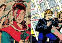 Les albums de David Bowie illustrés façon Pulp Books