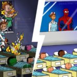 Si les super-héros de comics faisaient des petits