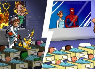 Si les super-héros de comics faisaient des petits